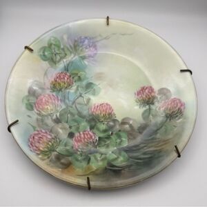 French Porcelain Decorative Plate